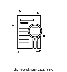 Business icon design vector
