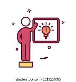 Business icon design vector 