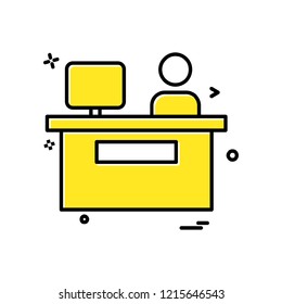 Business icon design vector