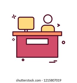 Business icon design vector