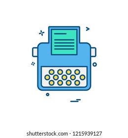 Business icon design vector