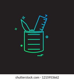 Business icon design vector