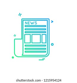 Business icon design vector