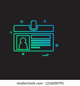 Business icon design vector