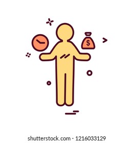 Business icon design vector 