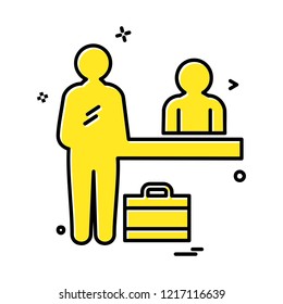 Business icon design vector 