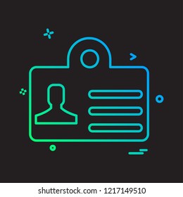 Business icon design vector