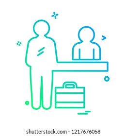 Business icon design vector 