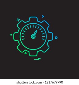 Business icon design vector