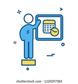 Business icon design vector 