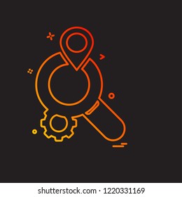 Business icon design vector