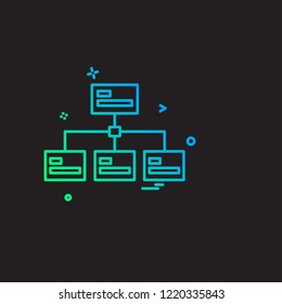 Business icon design vector