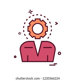 Business icon design vector