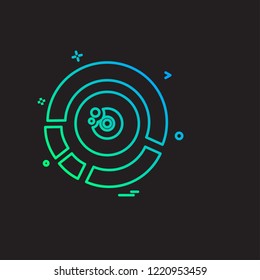 Business icon design vector