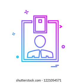 Business icon design vector