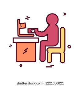 Business icon design vector 