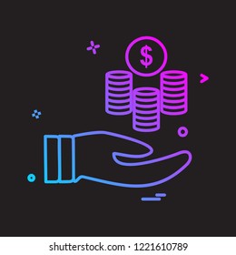Business icon design vector 