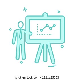 Business icon design vector 