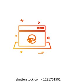 Business icon design vector 