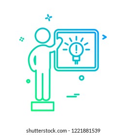 Business icon design vector 