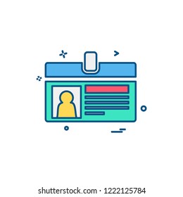 Business icon design vector