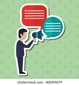 Business icon design, vector illustration