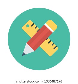 Business icon for editing & drawing 