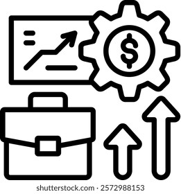 Business Icon Element For Design