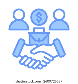 Business Icon Element for Design
