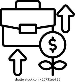 Business Icon Element For Design And Vector