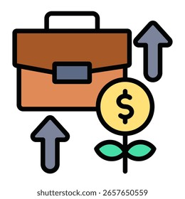 Business-Icon-Element für Design und Vektor