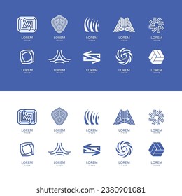 Icono comercial Elemento Diseños C Logotipo