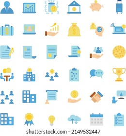 business icon. financial and business activity symbol.