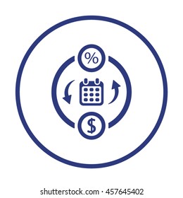  Business Icon. Flat design.