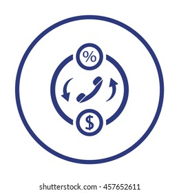  Business Icon. Flat design.