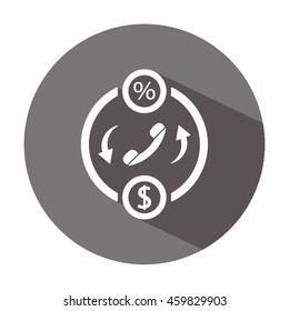  Business Icon. Flat design.