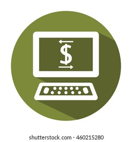  Business Icon. Flat design.