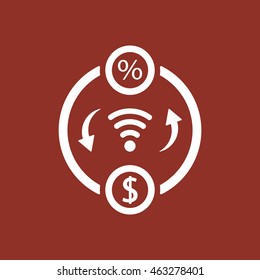  Business Icon. Flat design.