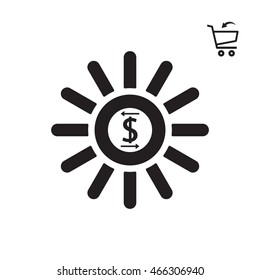 Business Icon. Flat design.