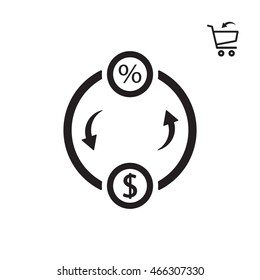  Business Icon. Flat design.