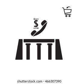  Business Icon. Flat design.