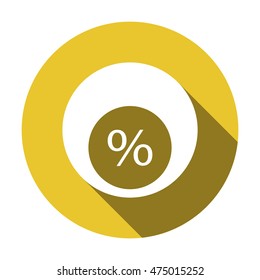  Business  icon. Flat design.