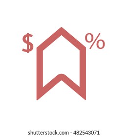  Business  icon. Flat design.