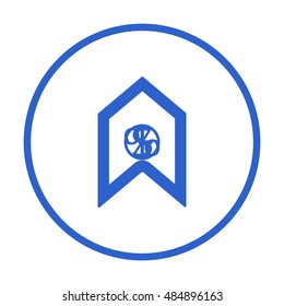  Business  icon. Flat design.