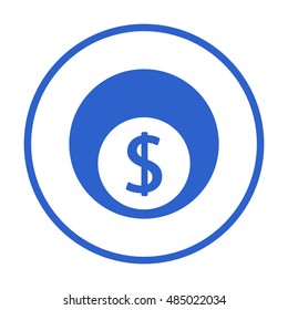  Business  icon. Flat design.