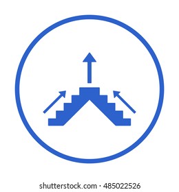  Business  icon. Flat design.