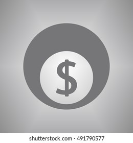  Business  icon. Flat design.