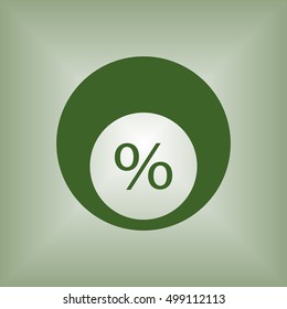 Business  icon. Flat design.