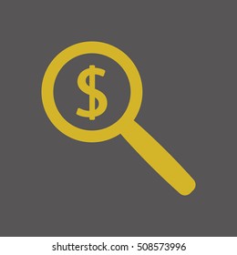  Business  icon. Flat design.