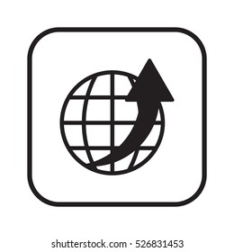  Business  icon. Flat design.